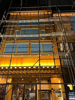 店舗の足場工事
